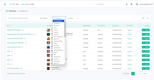Professional iGaming Api Supported Software Full